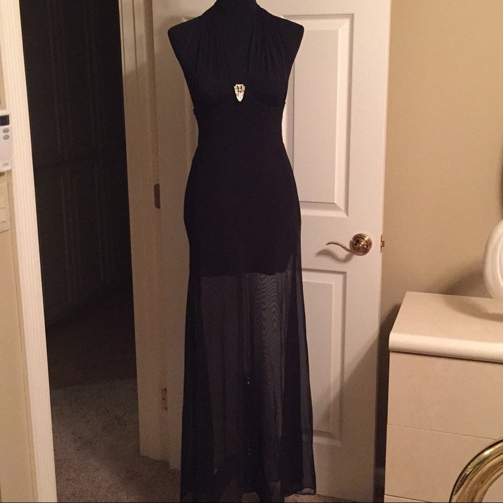 Gorgeous Tadashi super sexy gown